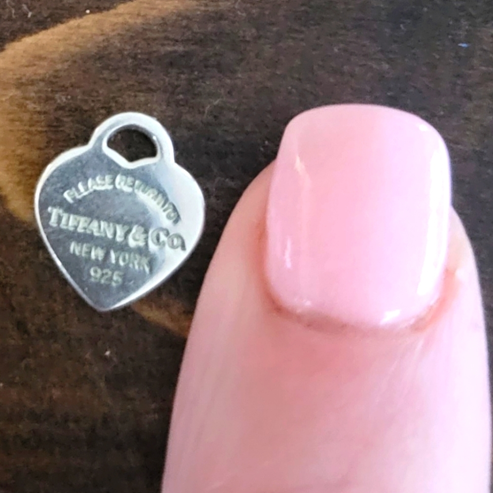 Tiffany small silver heart